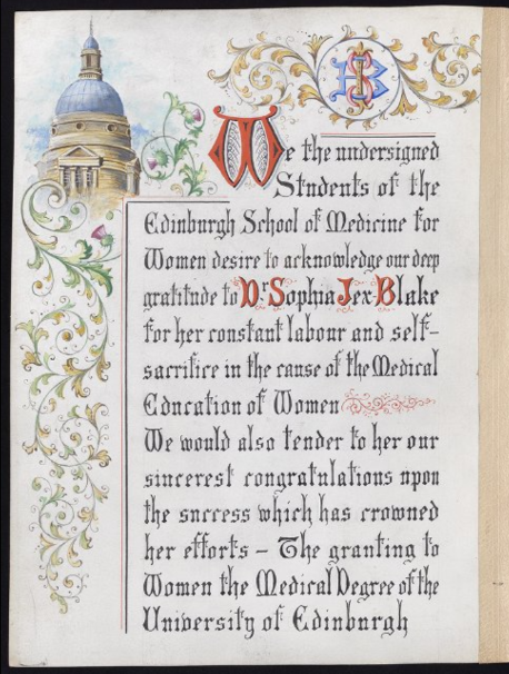 EdUniLibraries's tweet photo. Happy #InternationalWomensDay ! Today we're proud to share some objects relating to Dr. Sophia Jex-Blake (b.1840, d.1912), who helped pave the way for women to obtain degrees in Scotland 👩‍🎓#EdUniDigitised 

https://t.co/hm0pGcGAA0 (Dc.3.103) https://t.co/mvTzQdSrS2