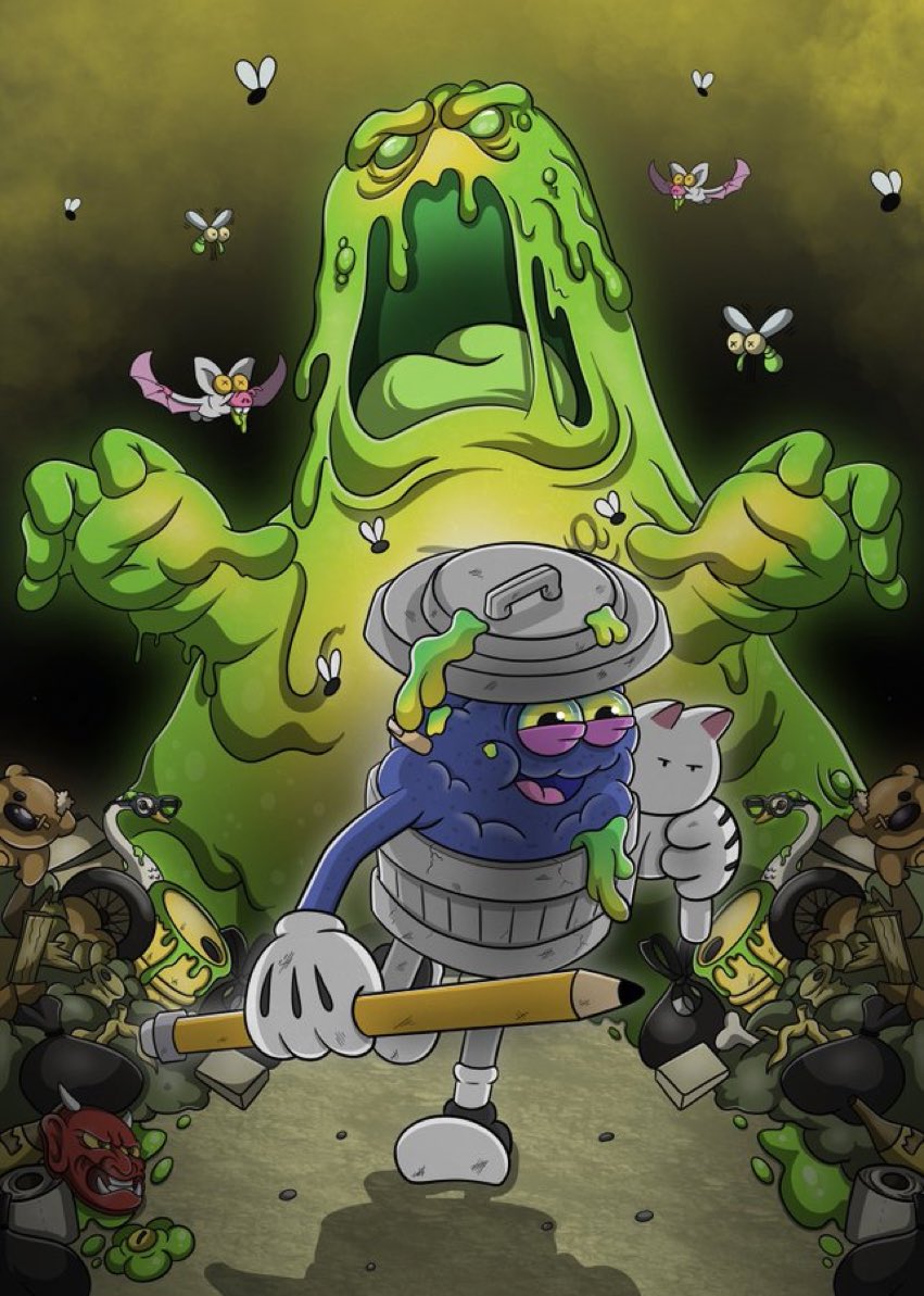 garbagefriends's tweet photo. Garbage Hero by @Mixthewhiskey https://t.co/g0F258EPwJ