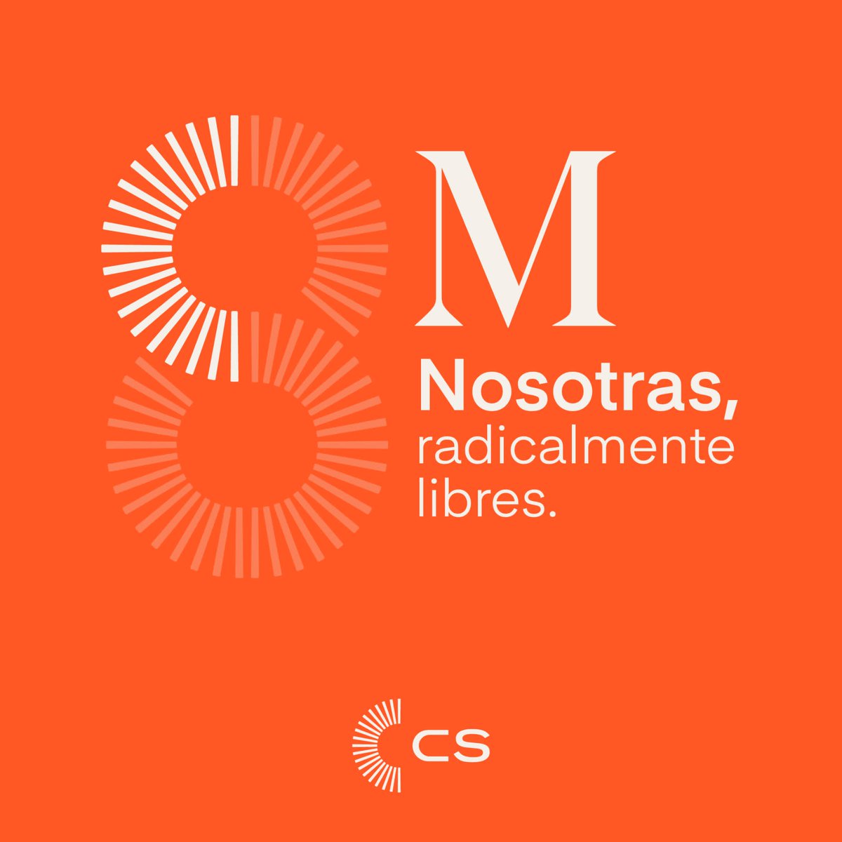 🟠 Desde Ciudadanos apostamos por el #FeminismoLiberal en el que todos seamos iguales.

🤝 Defenderemos la libertad con mayúsculas para que las mujeres sean lo que quieran ser.

#LIBRES

Feliz #8M 
#DiadelaMujer #NosotrasRadicalmenteLibres