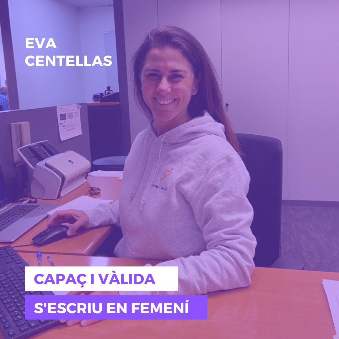 civteam_'s tweet photo. Capaç i Vàlida s’escriu en femení. Feliç dia de la dona 💜 #8M https://t.co/XQW34DbkoN