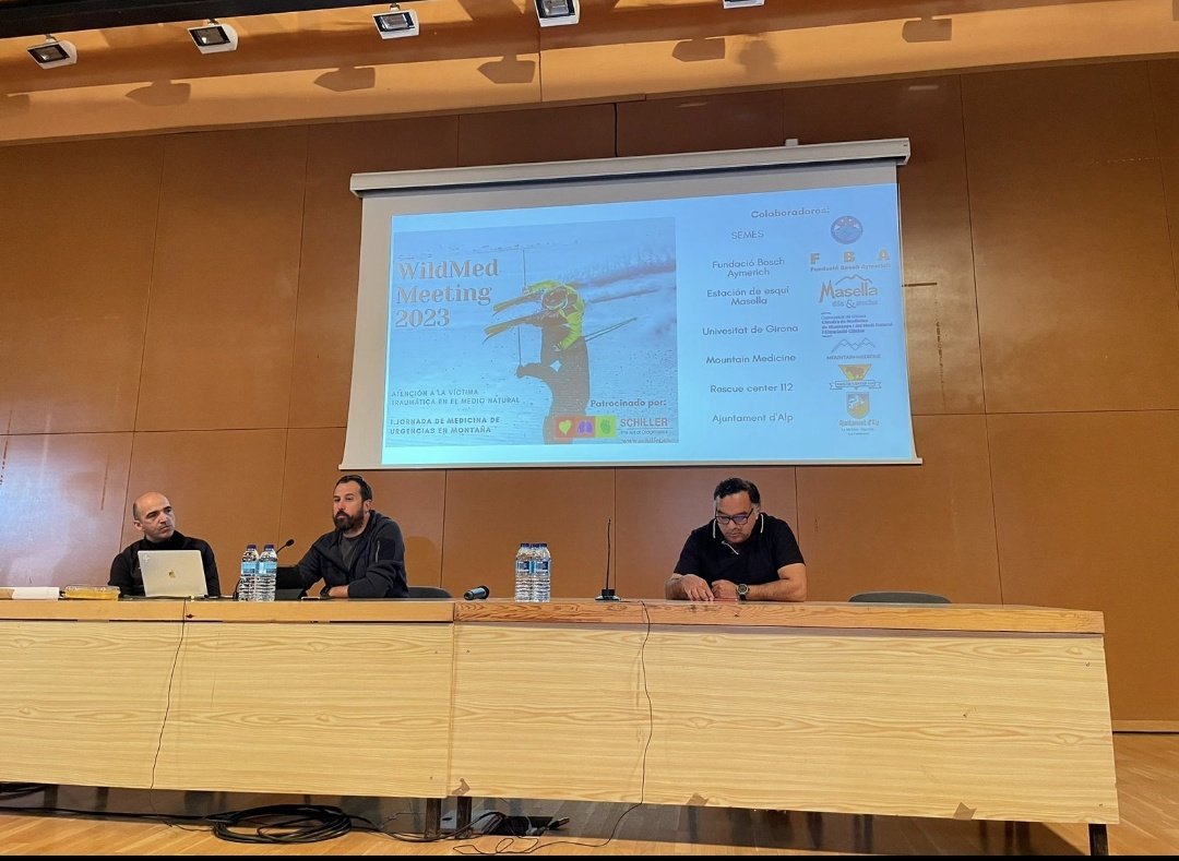 SEMESmontana's tweet photo. Éxito del #WildMed23 
@inigosoteras @drpons85 @Robert90725547 @HospiCerdanya @SEMES_ @Infomountainmed @MasellaPirineu @112Rescue @univgirona #alpcerdanya https://t.co/QYu9mlUPjt