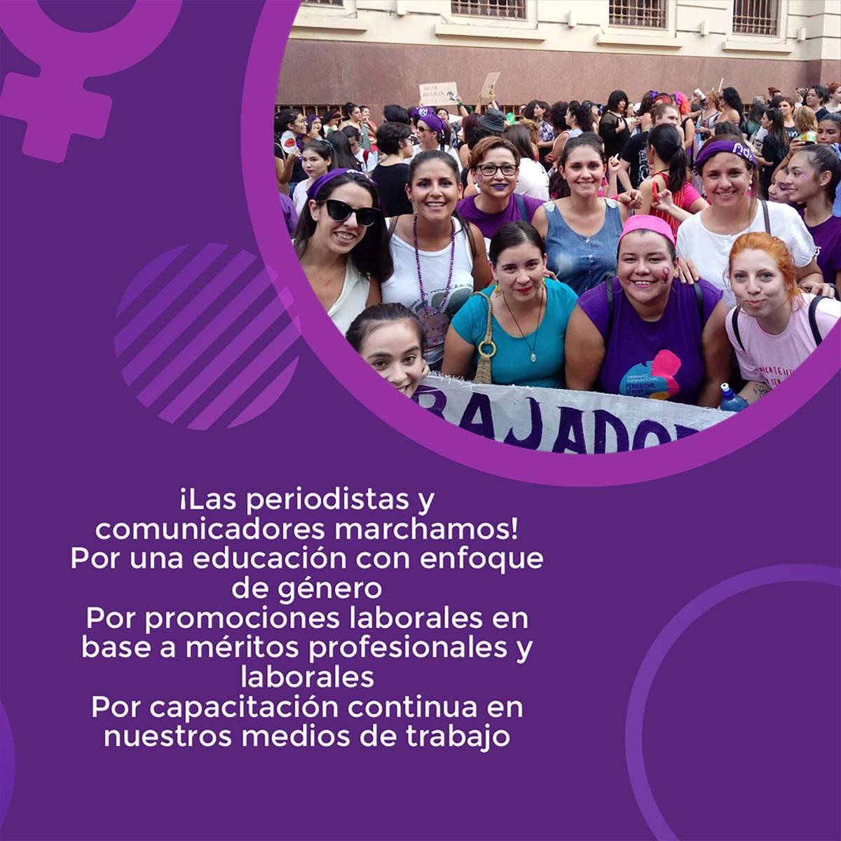 🟪 Ser periodista, comunicadora y mujer en Py significa un doble riesgo. En pleno siglo XXI, debemos seguir defendiendo nuestro derecho a la igualdad, de que somos mujeres capaces de interpelar al poder, de tomar decisiones editoriales, de llegar a cargos directivos y ... 🧵