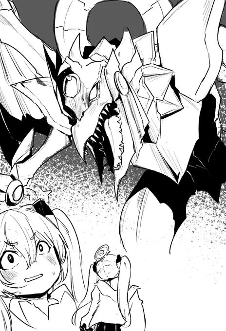 ラー描きながらコユキガチャ引いてたら爆死したし描き足しておくか 