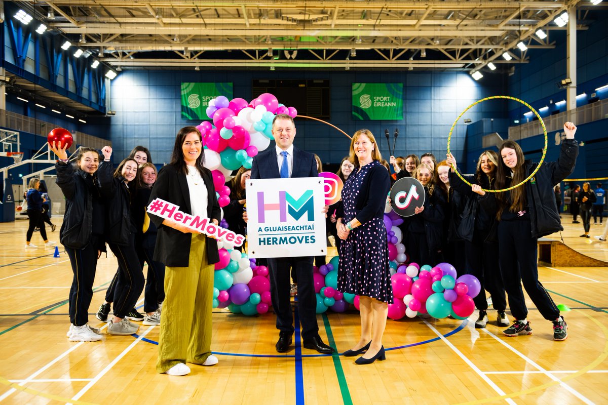 Today we saw hundreds gather on the Sport Ireland Campus on International Women’s Day to launch the Her Moves campaign. Join the #HerMoves Community by following @hermoves_ie Read more 👉 sportireland.ie/news/news-HerM…