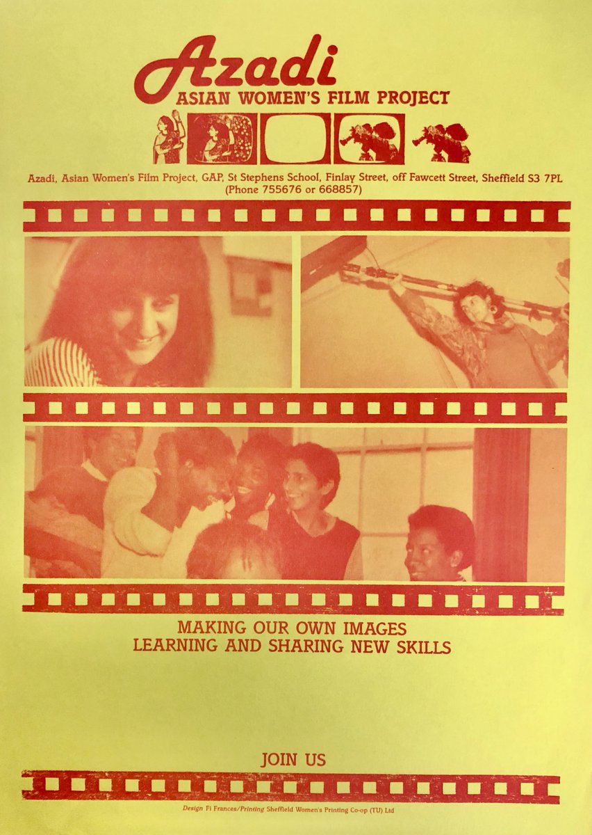 Happy #InternationalWomensDay! Today we need your help – we're trying to find out more abt Azadi Asian Women's Film Project, active in Sheffield in the 1980s (we think). Were you involved with Azadi? Do you know anyone who was? Pls share! #WomenMakeSheffield #WHM2023 <a href="/FLANetwork1/">Feminist Libraries & Archives Network</a>