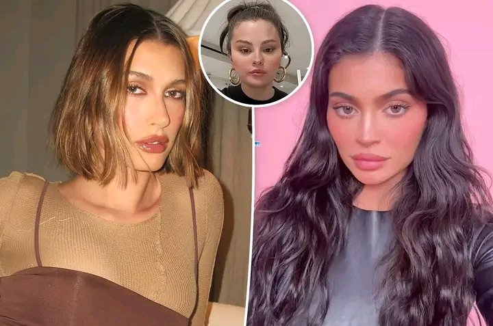 glorygodgift1's tweet photo. I mean who the fuck is Hailey Bieber and Kylie Jenner #SelenaGomez  accepted you @hailey and welcome you with open arms you think you can just take advantage well think again and by the way @hailey and @kylie you guy have got ugly brows get a real shave 
#selenafor life https://t.co/NgAA4rE4Qb