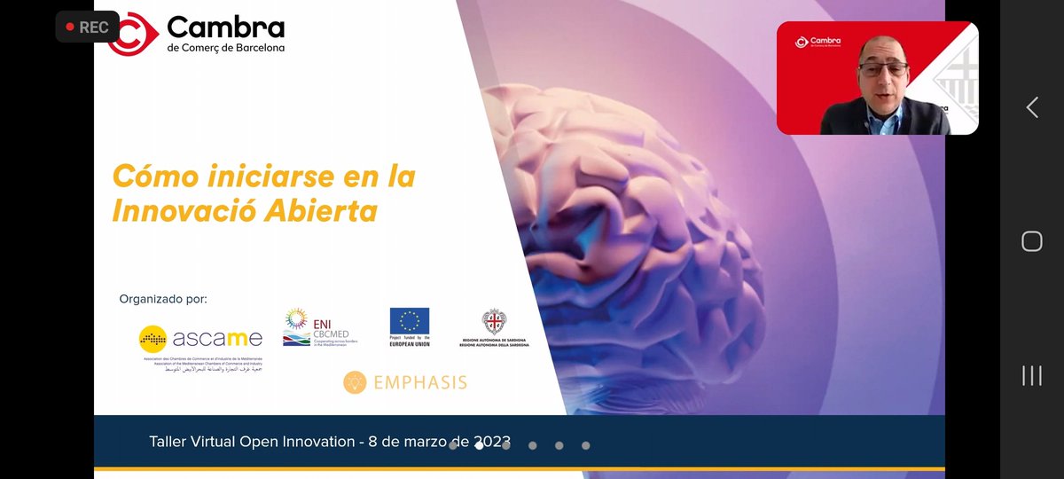 ascameorg's tweet photo. 🗣 "Don't forget the human factor. The connection between innovators, start-ups &amp; companies is key" 🤝

Our workshop on open innovation for entrepreneurs has been an absolute success. An exchange of ideas, experiences &amp; connections!

By ASCAME &amp; @CambraBCN for @Emphasis_MED https://t.co/IBbbGL6jrI