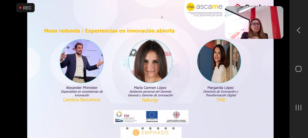 ascameorg's tweet photo. 🗣 "Don't forget the human factor. The connection between innovators, start-ups &amp; companies is key" 🤝

Our workshop on open innovation for entrepreneurs has been an absolute success. An exchange of ideas, experiences &amp; connections!

By ASCAME &amp; @CambraBCN for @Emphasis_MED https://t.co/IBbbGL6jrI