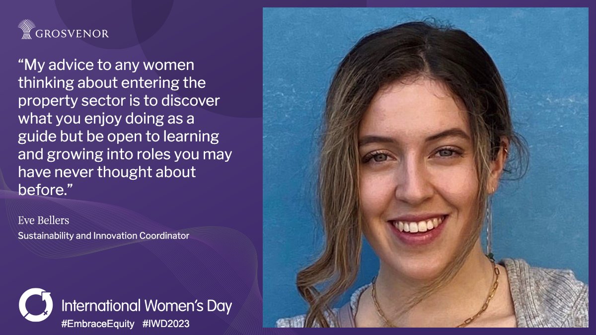 It's #InternationalWomensDay! 👏 

We're proud to be supporting this year’s theme #EmbraceEquity. We've asked women across our business why they enjoy working in the property sector and a word of inspiration for the next generation of women joining the industry 💬 

#IWD2023