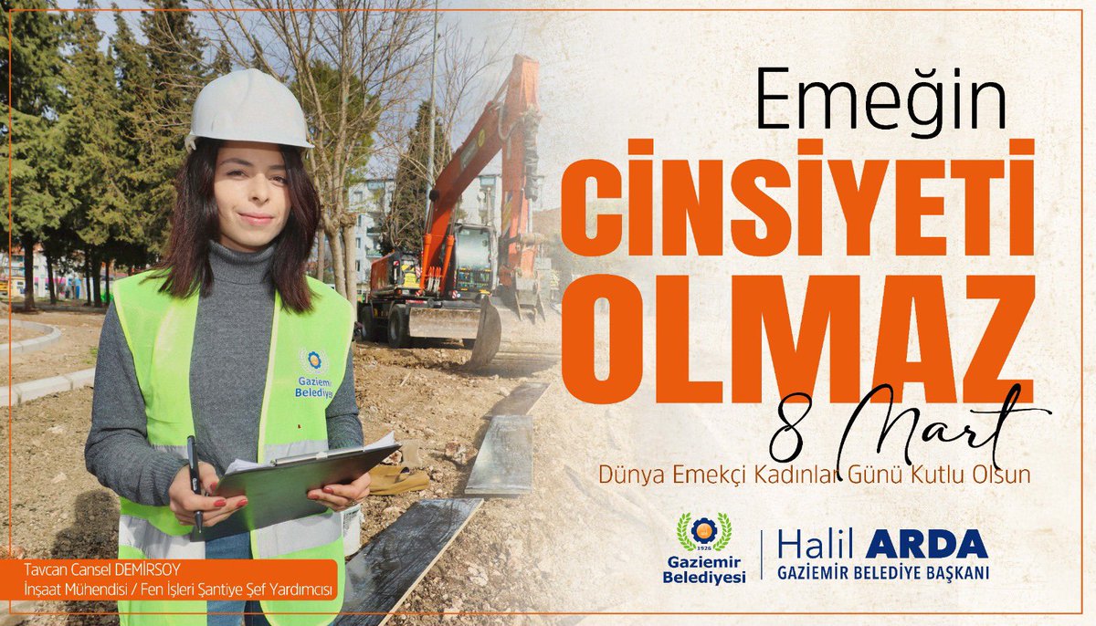 eemredkr's tweet photo. Bu da bizim sloganımız, 

Emeğin cinsiyeti olmaz. 

@GaziemirBel 

#8Mart2023 #8MartDunyaEmekciKadinlarGunu https://t.co/TfND9Aiihf
