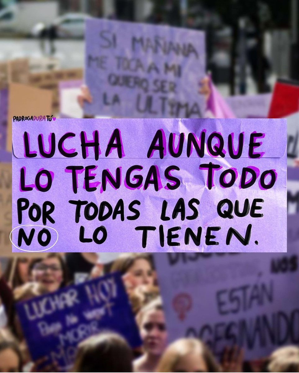Tranquilos, cuando el 8M deje de ser necesario, seremos las primeras en salir a celebrarlo