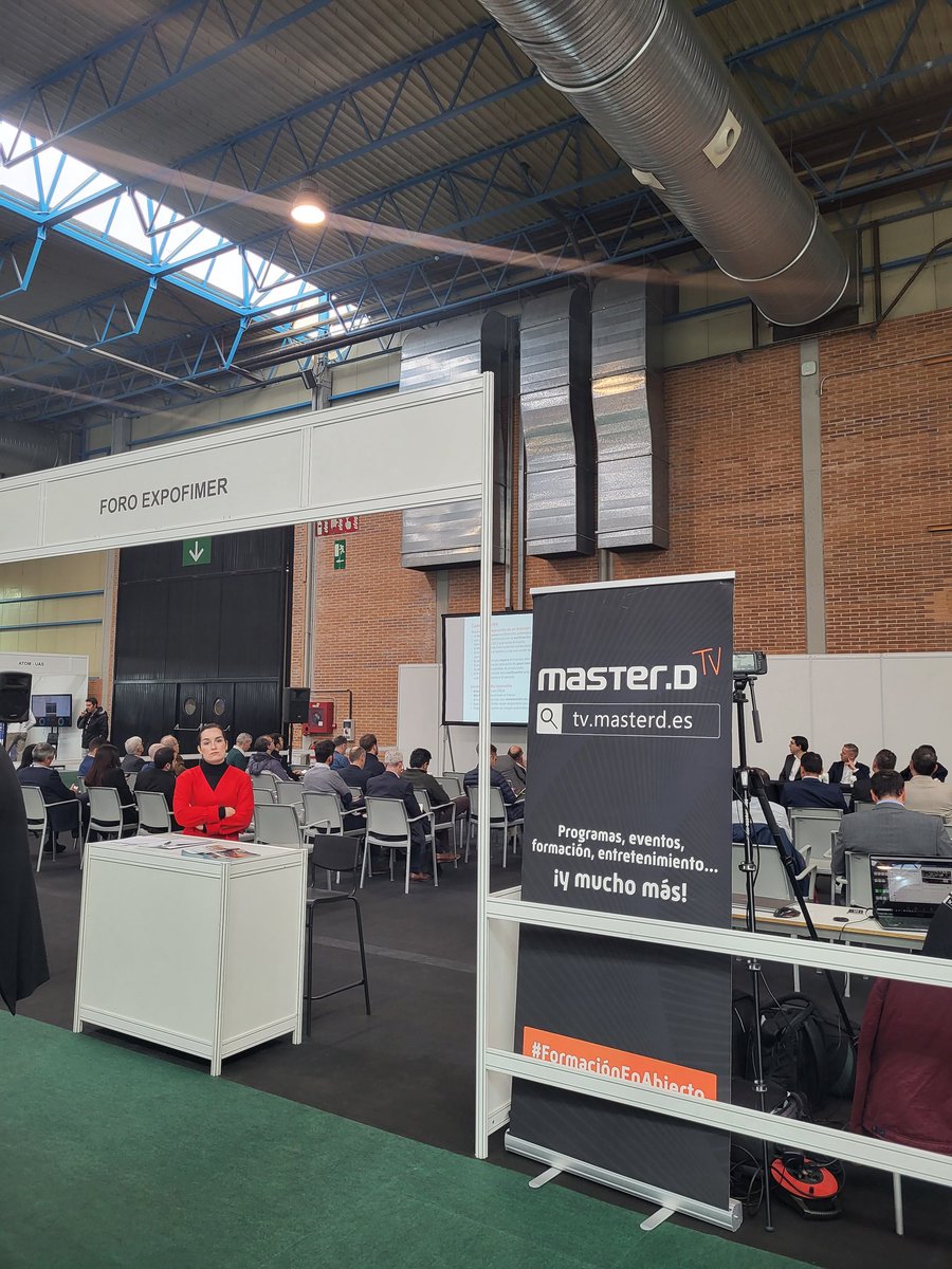 industriambient's tweet photo. #IndustriAmbiente presente en la inauguracion de #EXPOFIMER, la Feria Internacional de Mantenimiento de Energías Renovables, organizada por @AEMER_org y @feriadezaragoza https://t.co/pmIV9pEitK