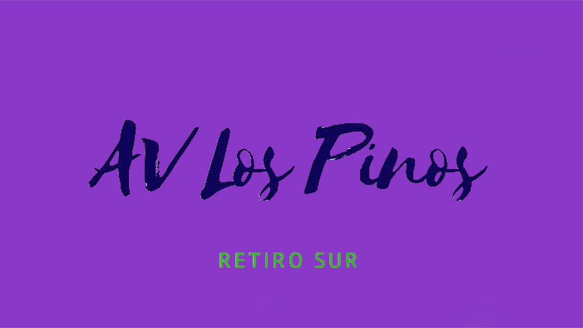 AV Pinos Retiro Sur tweet media