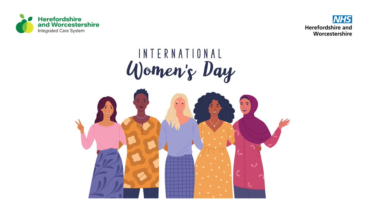 Happy #InternationalWomensDay ♀️
to all our fabulous #women working in health &amp; care across #Herefordshire &amp; #Worcestershire! 

Thank you for all you do to care for our communities.
#EmbraceEquity 
#IWD2023