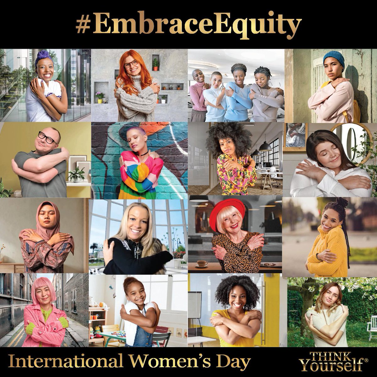 For International Women's Day and beyond, let's all fully #EmbraceEquity.

I have to say that I am humbled myself with all the work I have to do in order to make my business and my life more open, diverse and equitable. And I EMBRACE IT! Let's all do this together!