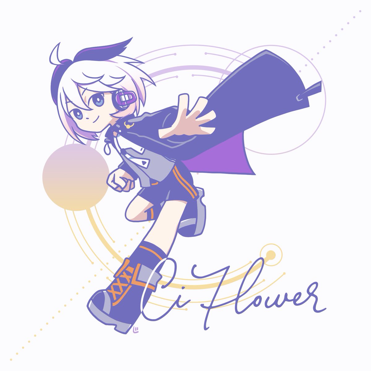 「Ci Flower～! #Ci_flowArt 」|じゃがバタのイラスト
