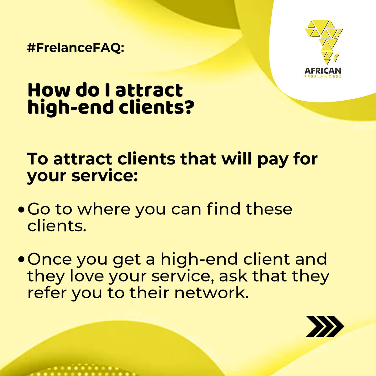 AfriFreelancers tweet picture