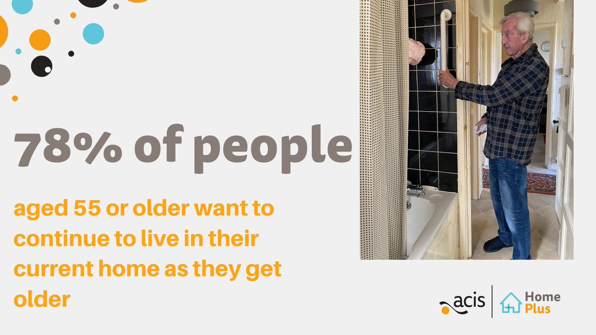 Research shows that when people grow older or become ill, they want to stay in a place they know and love.

Contact our friendly team and we’ll get in touch to discuss your exact needs and come up with a plan to support you.

Contact us today for a quote: acisgroup.co.uk/homeplus/get-a…