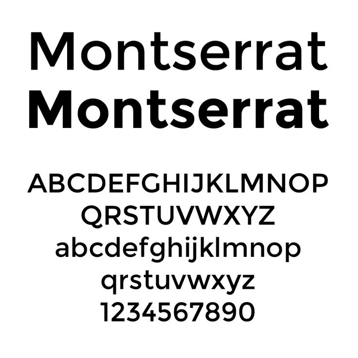 To my designers: drop a font that you love so much it hurts. i’ll start: Montserrat by Julieta Ulanovsky