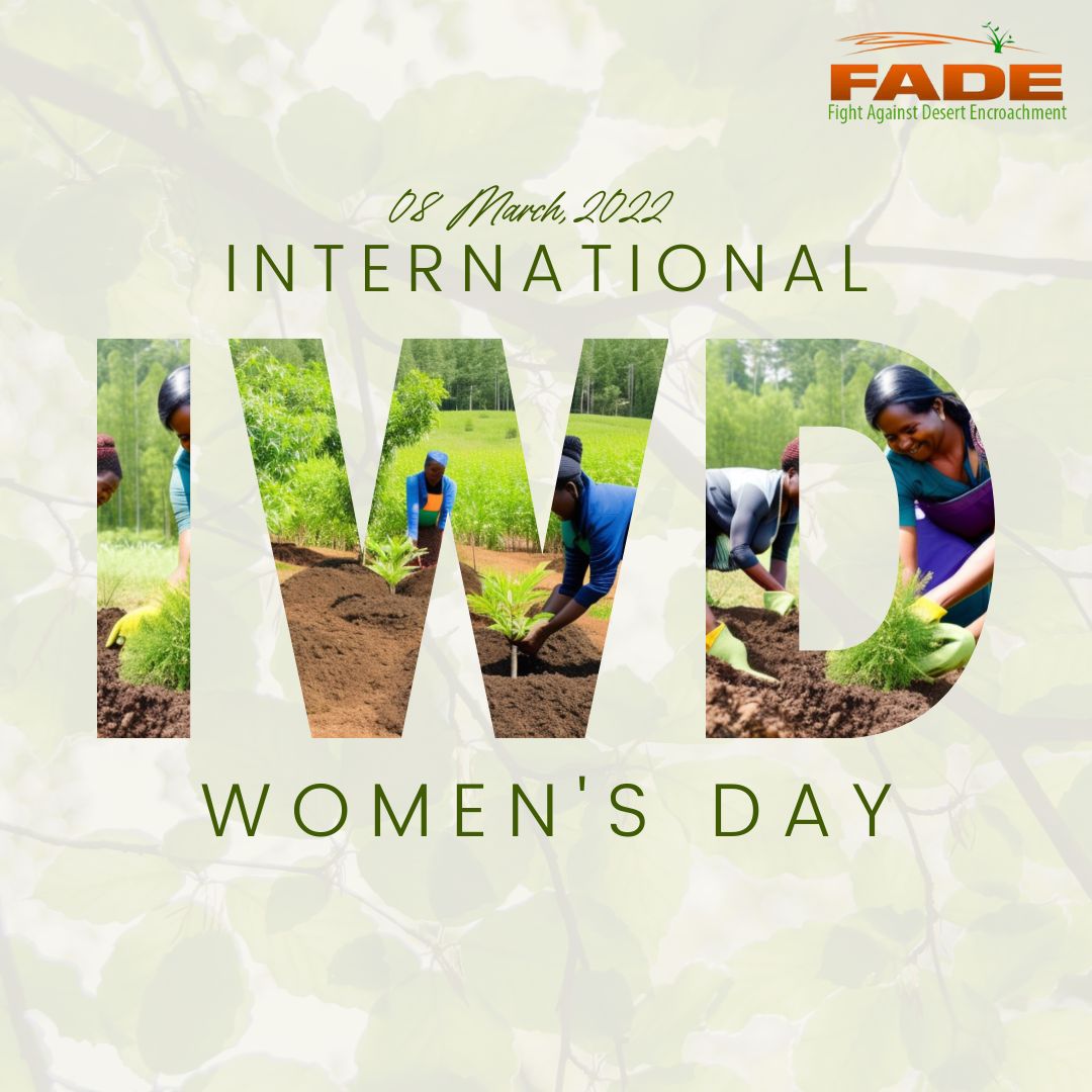 Happy International Women's Day to all the incredible women all over the world. 

Get involved in Agriculture.
Each One, Plant One ☘️🍀

#fadeafricagoinggreen
#internationalwomensday
#happyinternationalwomensday
#iwd2023
#Fadeafrica #goinggreen  #unitednations #womeninagriculture