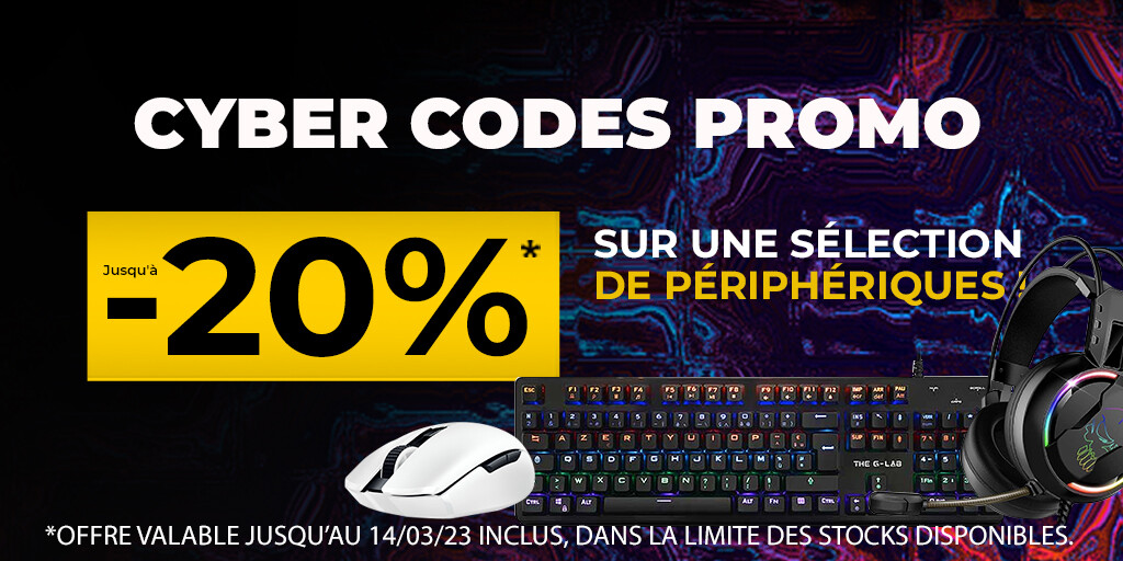 cybertek_fr's tweet photo. 🤑 Ne ratez pas nos Cyberpromo - Promotions incontournables pour tous les périphériques PC !
👉 https://t.co/tHkwivbGYG
#cyberpromo #promospc https://t.co/4aSCBs8JAt
