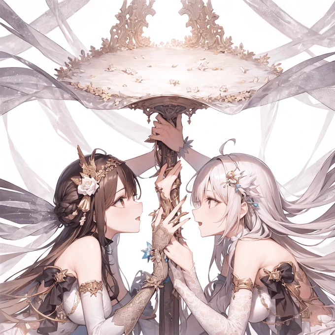 ちなみになにもプロンプトを打ち込まないと純真なAIさんはこういう絵を上げてきます。なんかごめんAIさん…… 