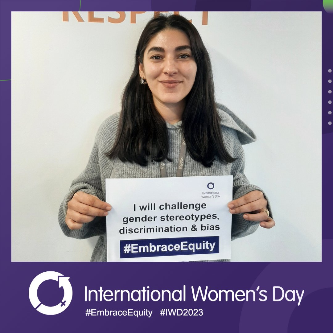 Ingeus_uk's tweet photo. Yes, team! #IWD2023 💜 We asked our teams what International @womensday means to them and how they are showing their solidary with women. Their responses are amazing! 👊 🙋 We’re giving equity a huge embrace – are you?
#WeAreIngeus #EnablingBetterLives https://t.co/lQtXQ3ZKOe