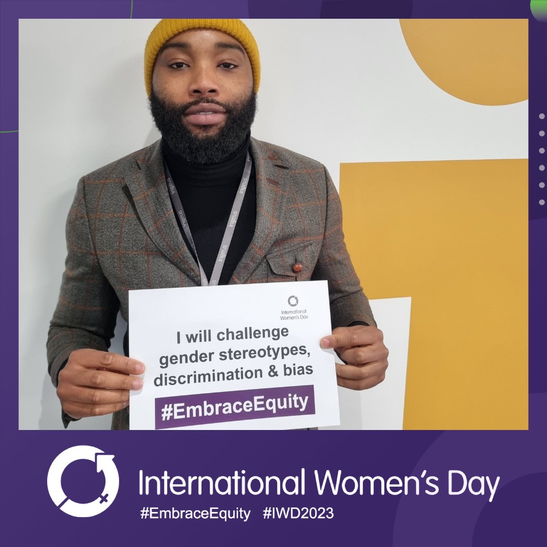 Ingeus_uk's tweet photo. Yes, team! #IWD2023 💜 We asked our teams what International @womensday means to them and how they are showing their solidary with women. Their responses are amazing! 👊 🙋 We’re giving equity a huge embrace – are you?
#WeAreIngeus #EnablingBetterLives https://t.co/lQtXQ3ZKOe