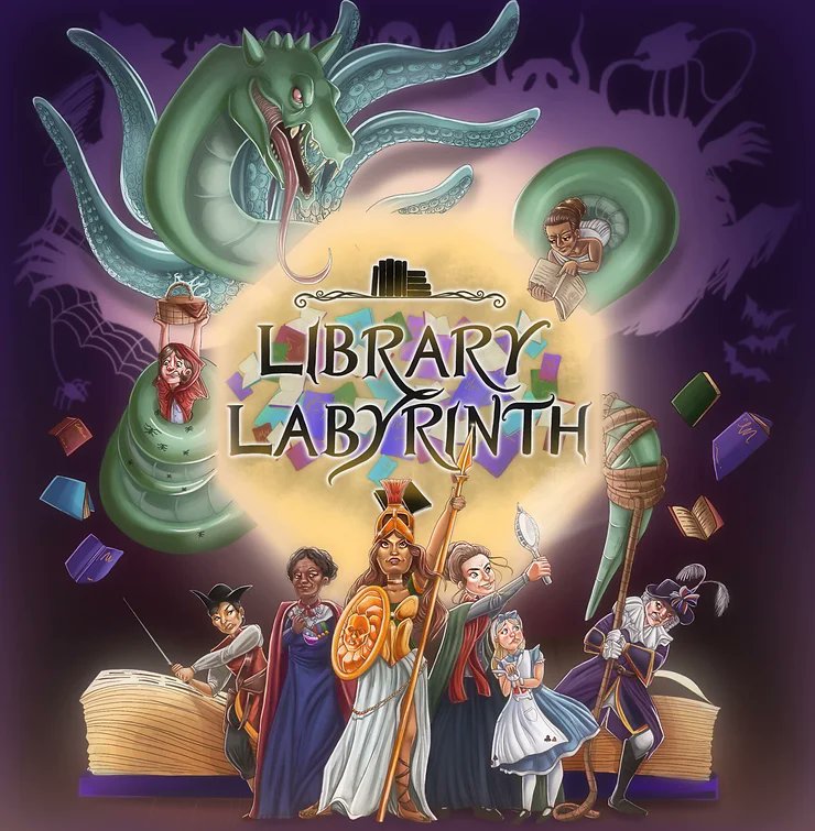 DofALincolnGeek's tweet photo. Happy International Women's Day from everyone at #DOALG why not celebrate with an all Women board game with a star studded character line-up in Library Labyrinth #boardgames #internationalwomensday2023 
https://t.co/Jr2ZixBYbZ https://t.co/zltHp5OqQX