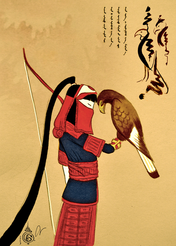 Thaisuppe's tweet image. A Hunter and her Eagle~

The Pathless by @GiantSquidology - gorgeous game.