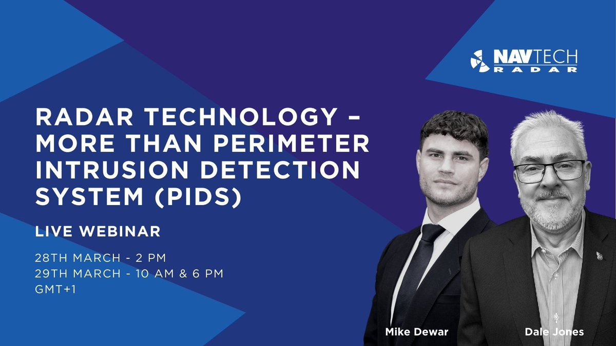 Navtechradar's tweet image. Doppler versus FMCW. Flat panel versus 360° scanning radar. Learn about the different radar technologies and which to choose for automatic detection inside and outside the perimeter. Join our CPD-accredited webinar.
eu1.hubs.ly/H033GKz0
#SafetyIsEverything #RadarTechnology