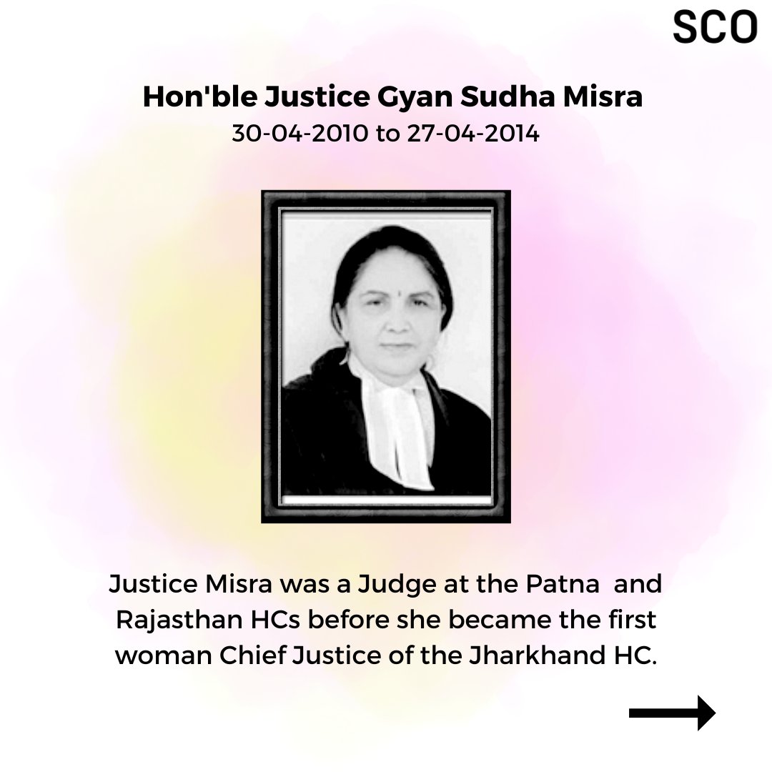 On the occasion of International Women's Day, SCO provides a snapshot of the former women Judges of the Supreme Court of India.

(contd.)

#SupremeCourtObserver #SCObserver #SCO #SupremeCourtofIndia #womenjudges #womensday2023