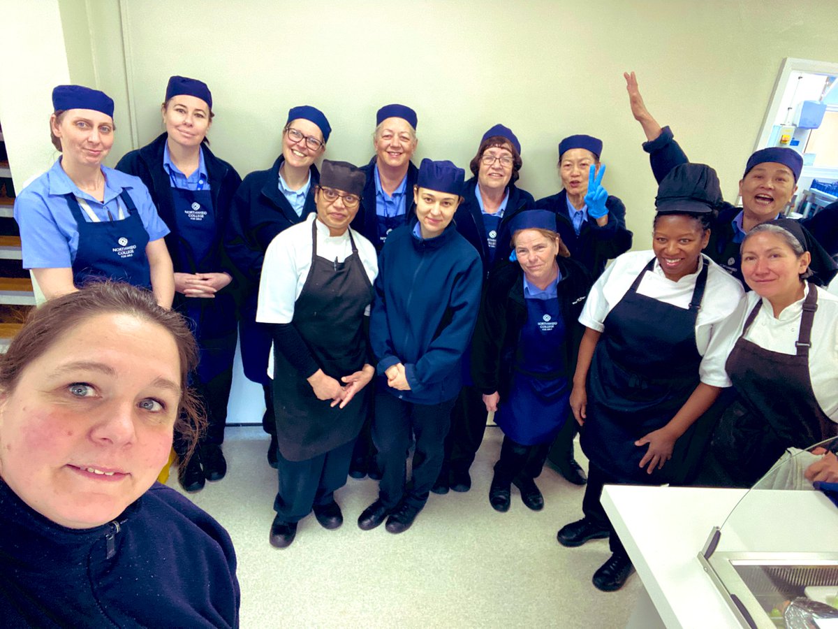 #InternationalWomensDay Very proud and honoured to work with those amazing, hard working, funny women who provide over a 1000 meals a day at @NWC_Family for @Thomas_Franks_