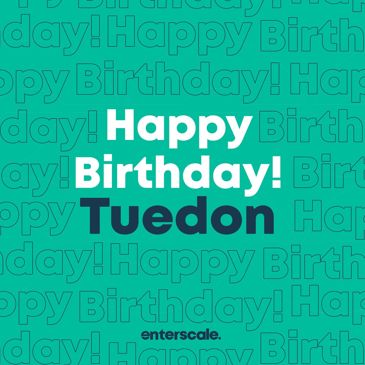 enterscaleHQ's tweet image. Today, we celebrate @TuedonTuoyo one of our brilliant frontend engineers. 

We wish you the very best as you step into this new year in life.

#enterscale #peopleofenterscale #marchcelebrant