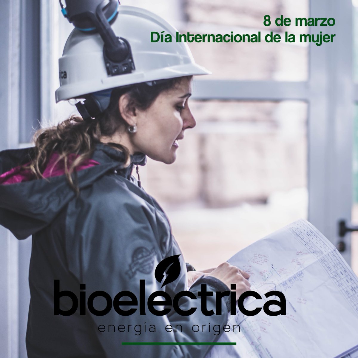 "Reconocemos a todas las mujeres en su día, eslabón indispensable de nuestra sociedad y de nuestra empresa" Muy Feliz Día. #bioeléctrica #DiaInternacionalDeLaMujer