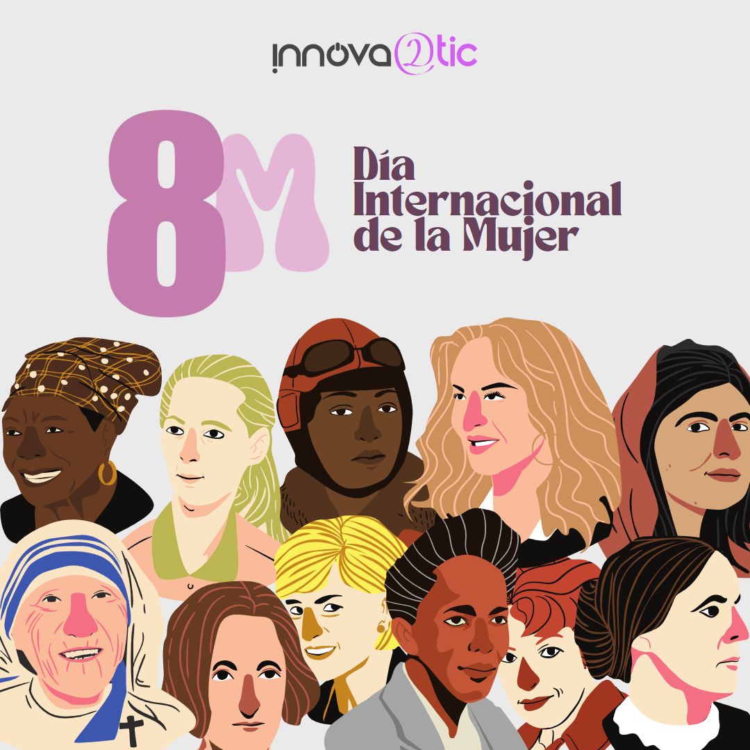 Innova2tic's tweet image. 8M 💜 DÍA INTERNACIONAL DE LA MUJER,
FELIZ DÍA 🫱🏼‍🫲🏽

#innova2tic #8m #8marzo #diadelamujer #diainternacionaldelamujer #women #womans #mujer #power #felizdia #happyday