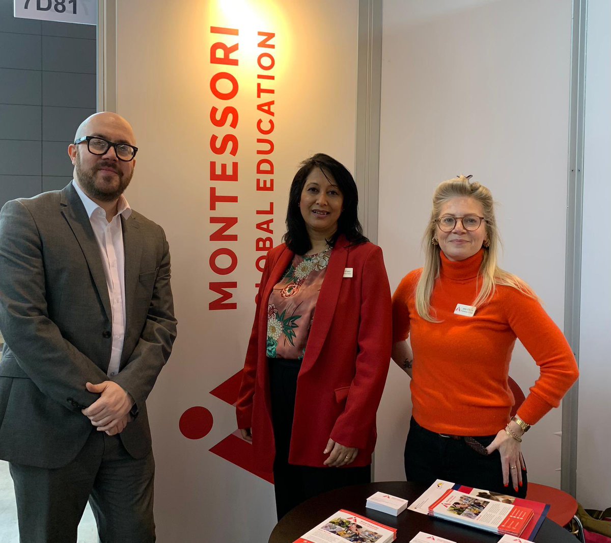 MikeNCFE's tweet photo. It’s fantastic to be in Stuttgart attending @DidactaM @NCFE are here supporting @MontessoriGrp one of our inspirational early years centres. Come visit us on stand 7D77, Hall 7 https://t.co/29re9ODmyy