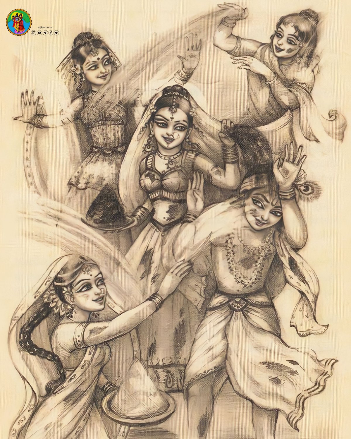 Sculpture pencil drawing of Madanika Chennakesava temple Karnataka Drawing  by Manjiri Kanvinde  Saatchi Art