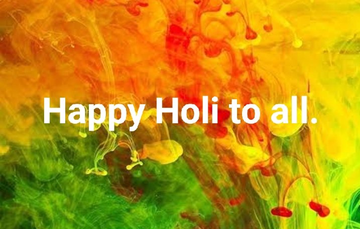 Happy Holi to all.
What do you miss the most about your childhood #Holi ?

#HoliVibes #HoliSpecial #HoliFestival #colours