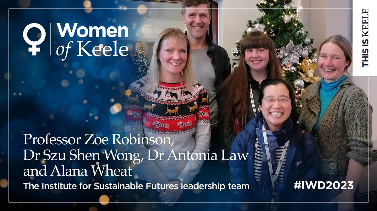 Keele University 🐿️ (@keeleuniversity) on Twitter photo 💚 The women of our Institute for Sustainable Futures leadership team are providing insight, strategic thinking, and research to help Keele - and the UK - towards a greener future
<a href="/AlanaWheat/">Alana Wheat 🌱</a> <a href="/SzuSWong/">Dr Szu S Wong</a> <a href="/zprobinson1/">Zoe Robinson</a> <a href="/DrAntoniaLaw/">Antonia Law</a>
#IWD2023 💚 The women of our Institute for Sustainable Futures leadership team are providing insight, strategic thinking, and research to help Keele - and the UK - towards a greener future
<a href="/AlanaWheat/">Alana Wheat 🌱</a> <a href="/SzuSWong/">Dr Szu S Wong</a> <a href="/zprobinson1/">Zoe Robinson</a> <a href="/DrAntoniaLaw/">Antonia Law</a>
#IWD2023