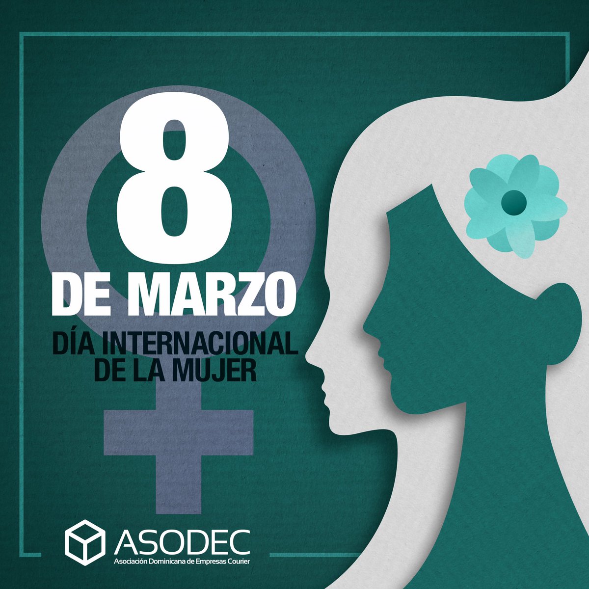Hoy y todos los días celebramos🎉 a la mujer dominicana. Feliz día de la mujer!👩🏻 #ASODEC #Díadelamujer #8demarzo