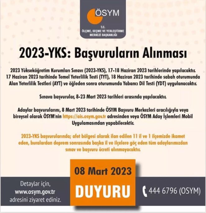 karapinarggcpal's tweet photo. YKS başvuruları başladı. https://t.co/iT3sWsmgEE
