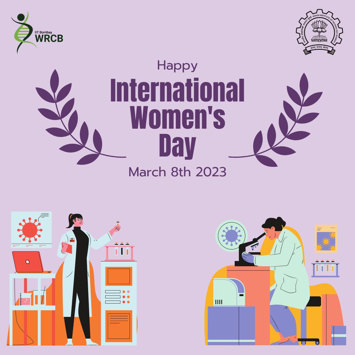 WRCB wishes a very happy Int'l #WomensDay to all the amazing #womenscientists in #STEM! Your #contributions to #science and #technology are invaluable. <a href="/ruchianand1975/">Ruchi Anand</a> <a href="/nsreelaja/">Sreelaja Nair</a> <a href="/debjanipaul/">Debjani Paul</a> <a href="/Poyni/">Poyni Bhatt</a> <a href="/nidhimathur/">nidhimathur</a> <a href="/Rema_S01/">Rema Subramanian</a> <a href="/ranade_sneha/">sneha ranade</a> <a href="/devanshi121/">Devanshi</a>
