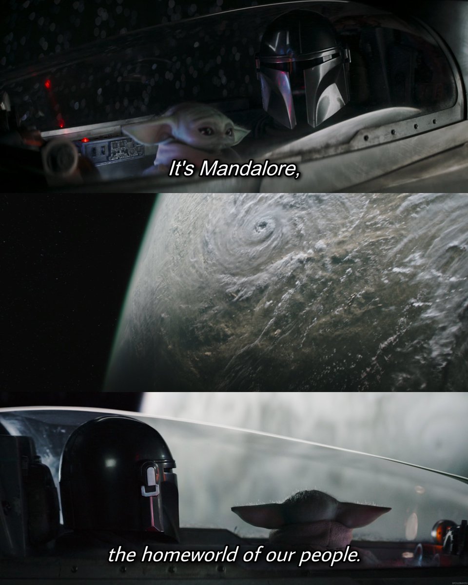 spoiler4you's tweet photo. // #TheMandalorian spoilers

“our people” 🥹 https://t.co/966Uv4vGsR