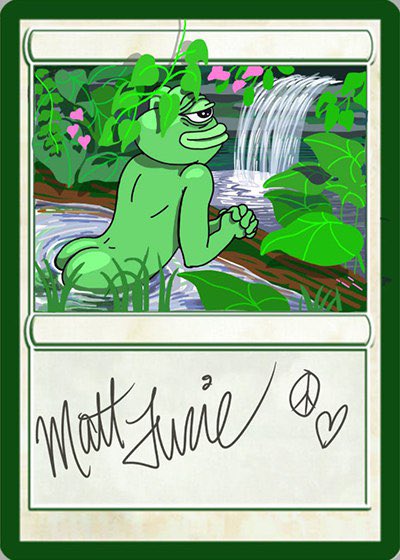 If there’s anyone interested buying a FEELSGOODMAN !!!

Feel free to comment or dm me

<a href="/Matt_Furie/">𝓜𝓪𝓽𝓽 𝓕𝓾𝓻𝓲𝓮</a> @EmblemVaultBot #feelsgoodman #rarepepe
