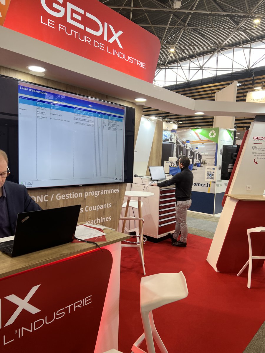 GEDIX_Software's tweet image. J2 @Salon_GI, passez voir nos experts ! 🤓