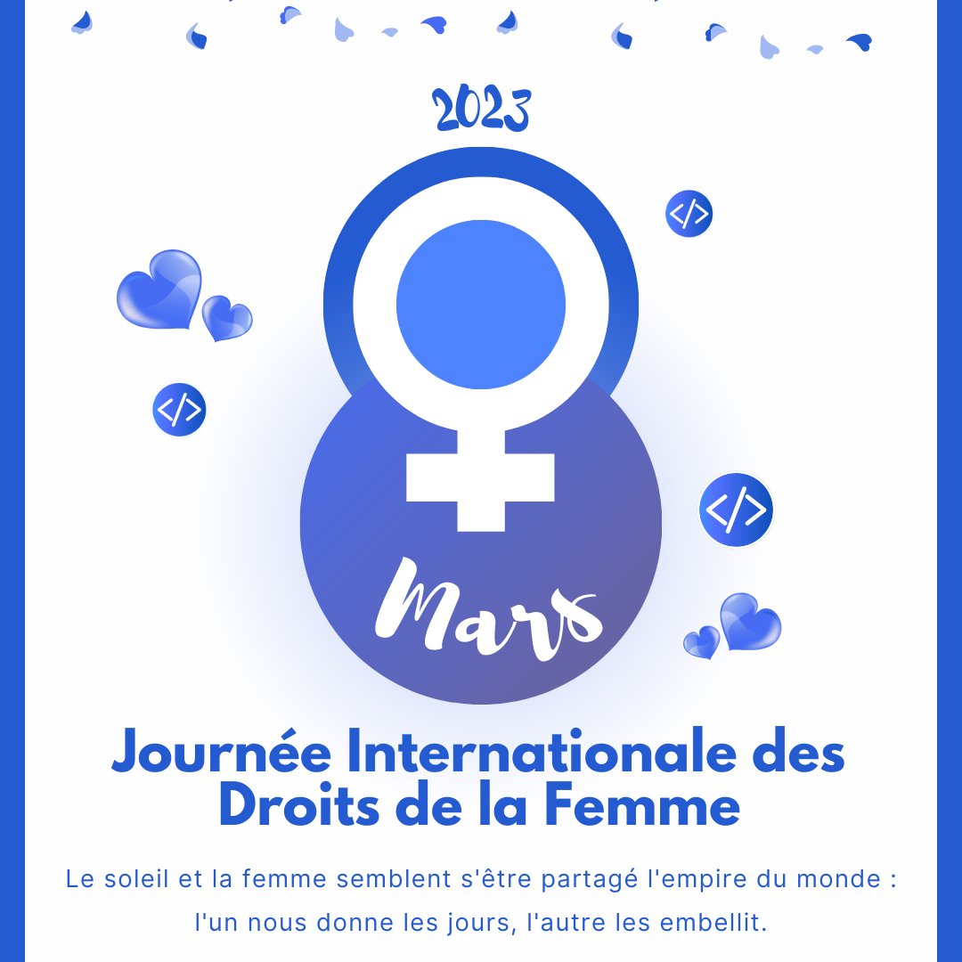 Célébrons ensemble la femme 👩🏽‍💻
Bonne fête ❤️
#GalsenDEV @WTMDakar @DigitalNisa