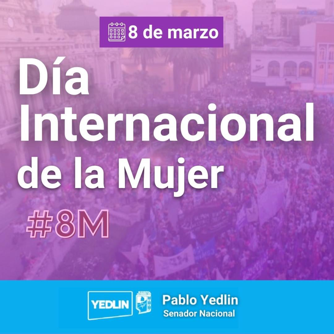 #8M: Día Internacional de la Mujer.
En este día histórico acompañamos la lucha de las mujeres por más igualdad de derechos. 

Una sociedad igualitaria es una sociedad mejor para todos y todas.
En #Tucumán marchan a las 18:30 desde plaza Irigoyen
#DiaInternacionalDeLaMujer #8M2023