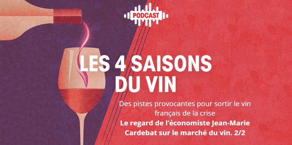 PODCAST. Des pistes provocantes pour sortir le vin français de la crise sudouest.fr/podcasts/quatr…