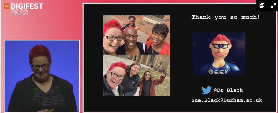 sanscal's tweet photo. #digifest23 such an inspiring talk by @Dr_Black 
If I can do, so can you! https://t.co/F6P8oyzkQC